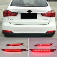 1 Pair For Kia K3 Cerato Forte 2012 2013 2014 2015 2016 Car Led Rear Bumper Reflector lamp Brake Lig