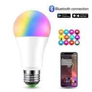 Tuya RGB Light Bulb Smart Bulb Bluetooth Control E27 10W TY-10W Smart Light Bulb Knee RGB LED Bulb E