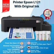 terbaru Printer EPSON L121 Inktank Print Only Pengganti Printer L120