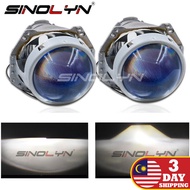 3.0 inch HID Bi-xenon Projector Lens For Hella D1S D2S D3S D4S Car Headlight Repair Blue Tint Retrof