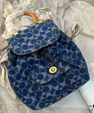 （ COACH ）女士背包蔻馳雙肩包香布蕾書包旅行包