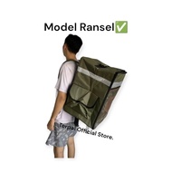 Thick Waterproof Grabfood Bag Delivery Bag/ Courier Bag/ Jumbo Delivery Bag/