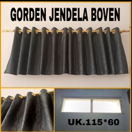 BOVEN SMOKRING SHORT CURTAIN Height 60 cm
