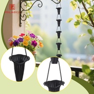 [UsusexaMY] Flower Rain Chain Rainwater Catcher Gutter Chain Water Diverter for Eaves Drainage