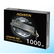 SSD M.2 NVME ADATA LEGEND 860 1TB SSD NVME 1 TB ADATA LEGEND 860 GEN 4 PCIE