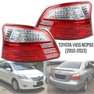 Toyota Vios 2007-2013 NCP93 Tail Lamp Dugong Tail Lamp Lampu Belakang (1set/2pcs)