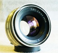 【悠悠山河 】稀有鏡 收藏級 Carl Zeiss Jena Tessar 80mm F2.8 1Q P6 光學完美無瑕