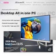JUTU new all-in-one PC computer 19/22/24inch PC Gaming CPU intel Core i3i5i7 RAM8/16G SSD256/512G1T