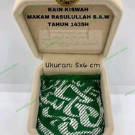 kiswah makam nabi muhammad sertifikat