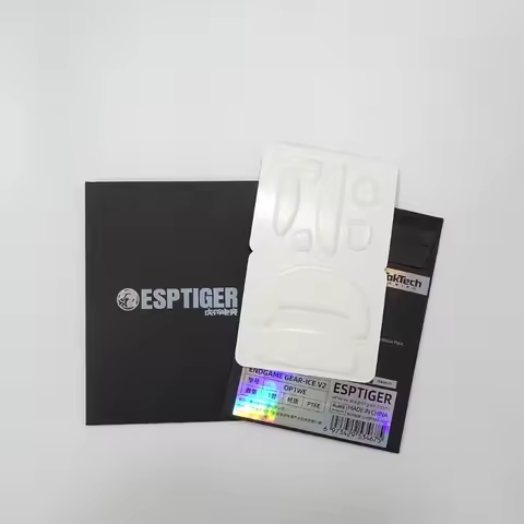 1Pack Esports Tiger Gaming ICE V2 Version Mouse Skates Mouse Feet for ENDGAME GEAR OP1W Mouse White 
