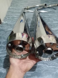 euro 125/150/175/ version 2 chicken pipe stainless siksik sa fiber po