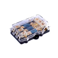 Car audio MIN a three-way fuse holder 60A car power amplifier fuse holder