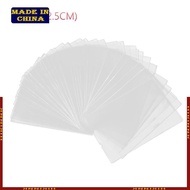 HIk 100Pcs Card Sleeves PVC Card Sleeve Baseball Card Sleeve Trading Card Sleeve Waterproof Clear Ca
