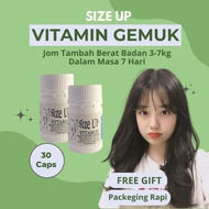 TERLAJAK LARIS🔥🔥 VITAMIN GEMUK ORIGINAL SIZEUP WEIGHT.GAIN UBAT GEMUK BADAN SEHAT OBAT GEMUK BADAN P