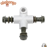 ABEBONGONY Hydraulic Brake Adapter,  Line Coupling M10 Banjo Bolt Brake Line Connector, Durable 3 Wa
