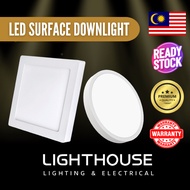 [ READY STOCK 🇲🇾 ] LED Surface Downlight Ceiling Downlight Round / Square ( 6''/8''/12'' ) 18W / 24W