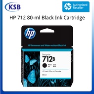 HP 712 80-ml Black Ink Cartridge ( 3ED29A )