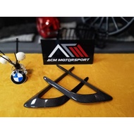 Mercedes Benz W205 coupe side carbon fiber trim