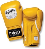 Primo Emblem 2.0 Shaolin Yellow Boxing Gloves - Genuine Leather - Yellow - size 10 oz
