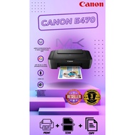 CANON PIXMA E470 WIFI COLOR PRINTER (3 YEARS WARRANTY)