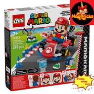 LEGO SUPER MARIO 72043 Interactive Mario Assembly Toy & Standard Car (278 parts)