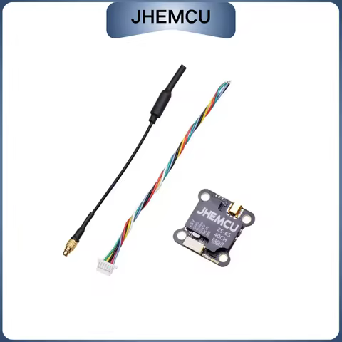 JHEMCU VTX20-600 5.8G 40CH PitMode 25mW 100mW 200mW 400mW 600mW Adjustable VTX 7-26V For RC FPV Raci