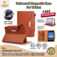 Samsung Tab S 8.4 inch 2014 SM T705 Tablet Casing Case Leather Magnet