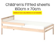 Children's Fitted sheets Cadar Katil Kanak-kanak size 160cm x 70cm