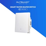 🇸🇬 OUTSMART Wifi Zigbee 40A Smart Water Heater Switch Boiler Neutral Wire Req App Remote Timer Contr