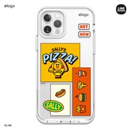 elago l LINE FRIENDS Burger Time iPhone 12 12 Pro Pro Max  Case (elago x LINE ลิขสิทธิ์แท้)