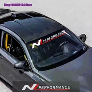 1PC Reflective N performance Car Windshield Windscreen Sticker For Hyundai i30 i20 i10 i40 Tucson Ko