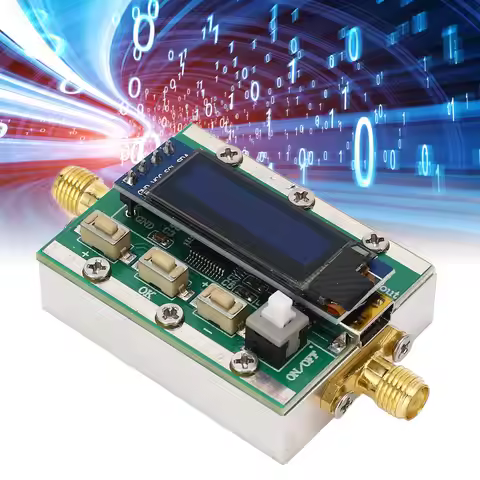 Digital RF Attenuator Module RF Attenuator 5V 50Ω Impedance 1dB Step Back 0‑31dB Adjustable Low Inse