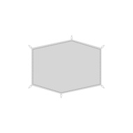 Snowpeak Landbreeze Bedroom Tent Pro.1 Floor Cloth/SD-641-1