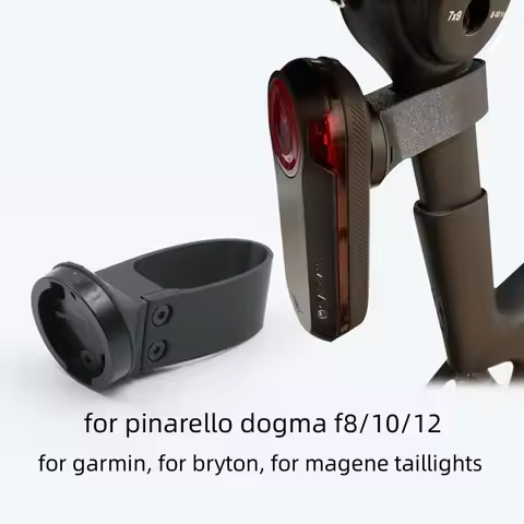 3D Printing carbon fiber bicycle taillight bracket for pinarello dogma F8 F10 F12 for garmin for bry