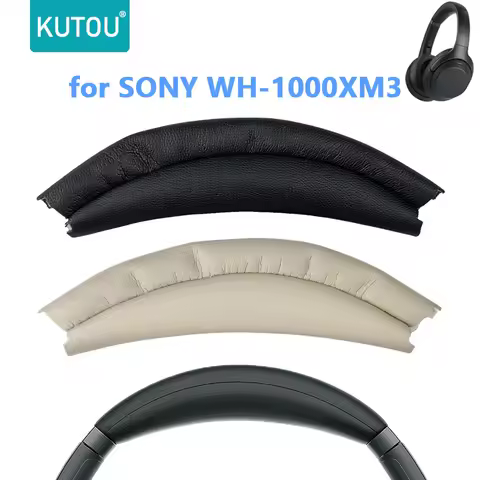 KUTOU Replacement Headband for Sony WH-1000XM4 1000XM3 Wireless Headphone XM4 XM3 Headband Cover Rep