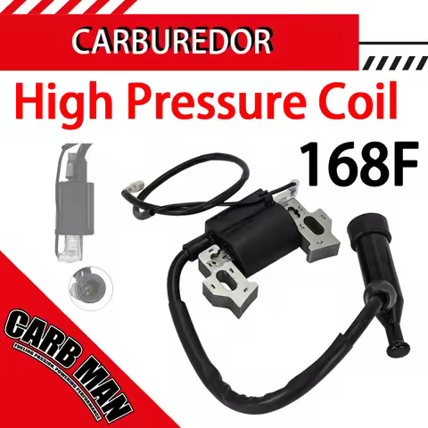 168F Generator High Pressure Ignition Coil For Honda GX160 2kw 3kw Gas oline Engine 30500-ZE1-003