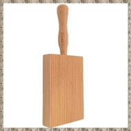 [uhktyltui123.th] Pasta Making Board, Gnocchi Board, Beech Wood Gnocchi Board Butter Board Dough Scr