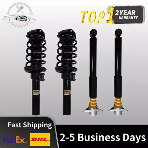 4Pcs Front Rear Shock Struts Assys with MagneRide Fit Audi TT TTS TTRS Quattro FWD 8J0413029M 8J0413