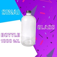 SINAI Glass Bottle 1000 ML | Glass Bottle | Beautiful Coffee Bottle