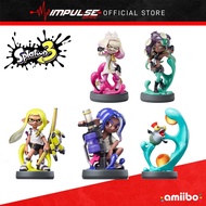 Amiibo Splatoon Series - Pearl & Marina, Inkling (Yellow), Octoling (Blue) & Smallfry, Callie and Ma
