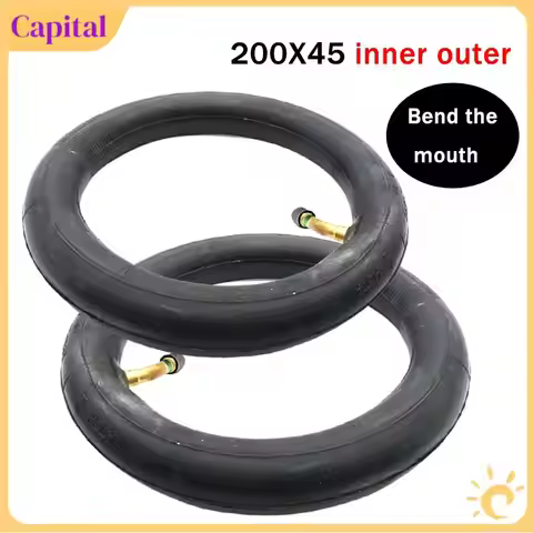 8 inch 200x45 Tire Inner Tube 200*45 Tyre for Etwow Electric Scooter Rear Wheel Modification Accesso