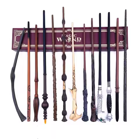 HARII POTER Metal Core Wand Cosplay Hermione Granger Premium Gift Box Packaging Model Children's Toy