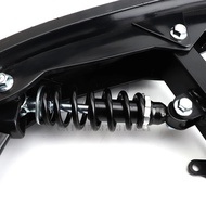 Kids ATV UTV Buggy Quad Snowmobile Plastic Black Skis Pair