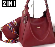 TAS BATAM TOTE BAG /TAS BAHU IMPORT FOSSIL 2 IN 1