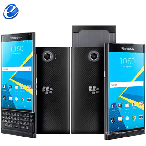 BlackBerry Priv 5.4' Refurbished Cellphone Android OS 3GB RAM 32GB ROM 18MP Slider Smartphone Unlock