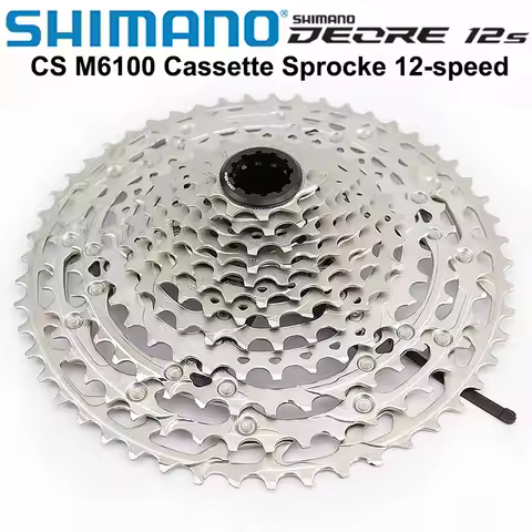 Shimano Deore CS-M6100 Cassette Sprocke M6100 Freewheel Mountain Bike MTB 12-speed 10-51T