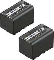 Kastar 2-Pack Battery Replacement for Panasonic AJ-PX298, AJ-PX298MC, AJ-UX90, AJ-UX180, HC-X1, HC-X