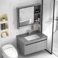 SG⚡ Vanity Cabinet Set Mirror Cabinet Sintered Stone Table Top Bathroom Cabinet With Mirror Toilet M