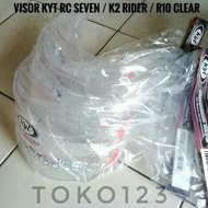 Kaca helm KYT RC Seven &amp; KYT R10 &amp; KYT K2 Rider