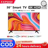 EXPOSE Smart TV 32 Inches 4K Bluetooth Flat Screen Smart Android TV 43 Inch Google Smart TV 50 Inch 